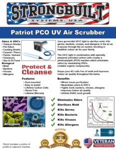 Strongbuilt Patriot UV Air Scrubber