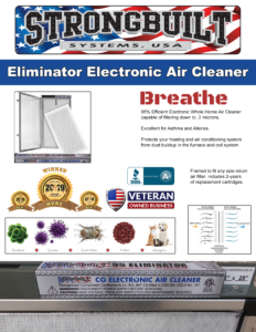 Strongbuilt Eliminator Electronic Air Filtration